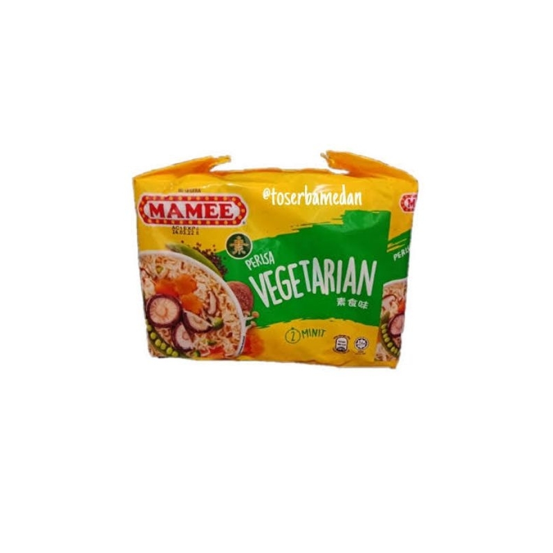 

MAMEE CHEF VEGETARIAN BASIC 80 GR & VEGETARIAN CURRY 78 GR | MIE INSTANT VEGGIE MALAYSIA