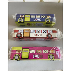 

Pencil case kaleng tingkat bentuk bus
