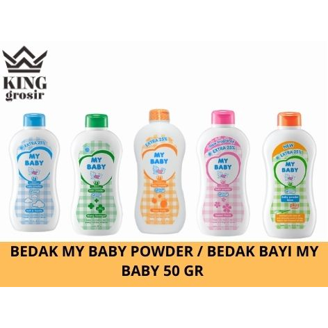 Bedak My Baby Powder / Bedak Bayi My Baby/ My Baby Talk 50 Gr