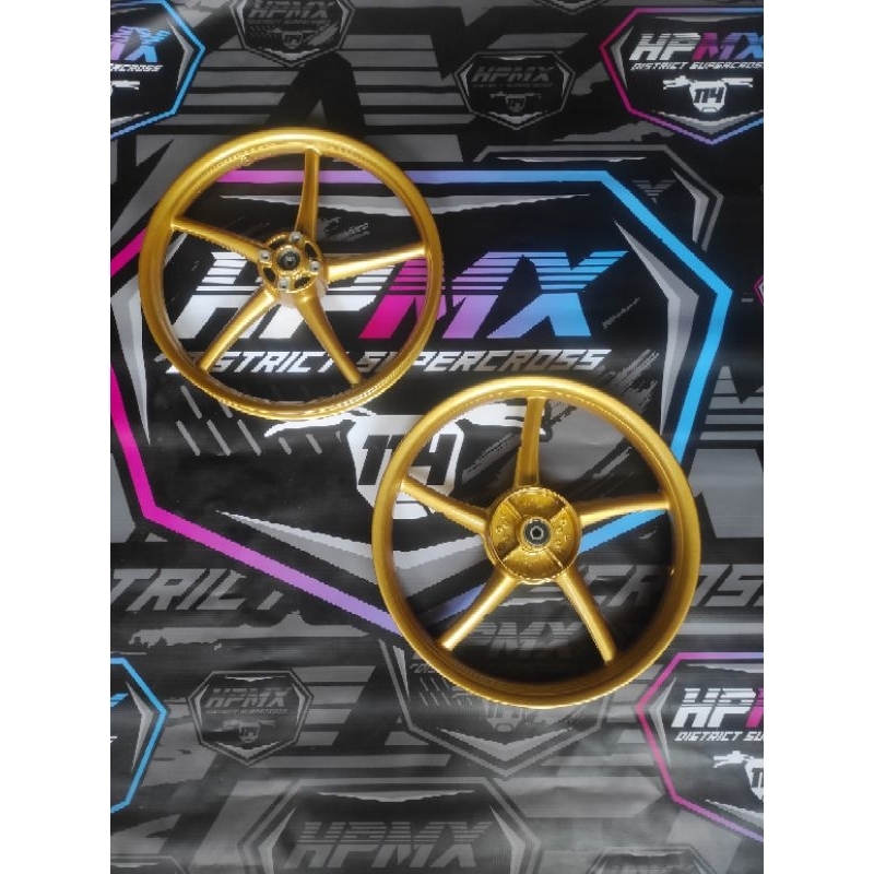 Velg Rossi Sanca model RCB Jupiter MX 135 new Double cakram