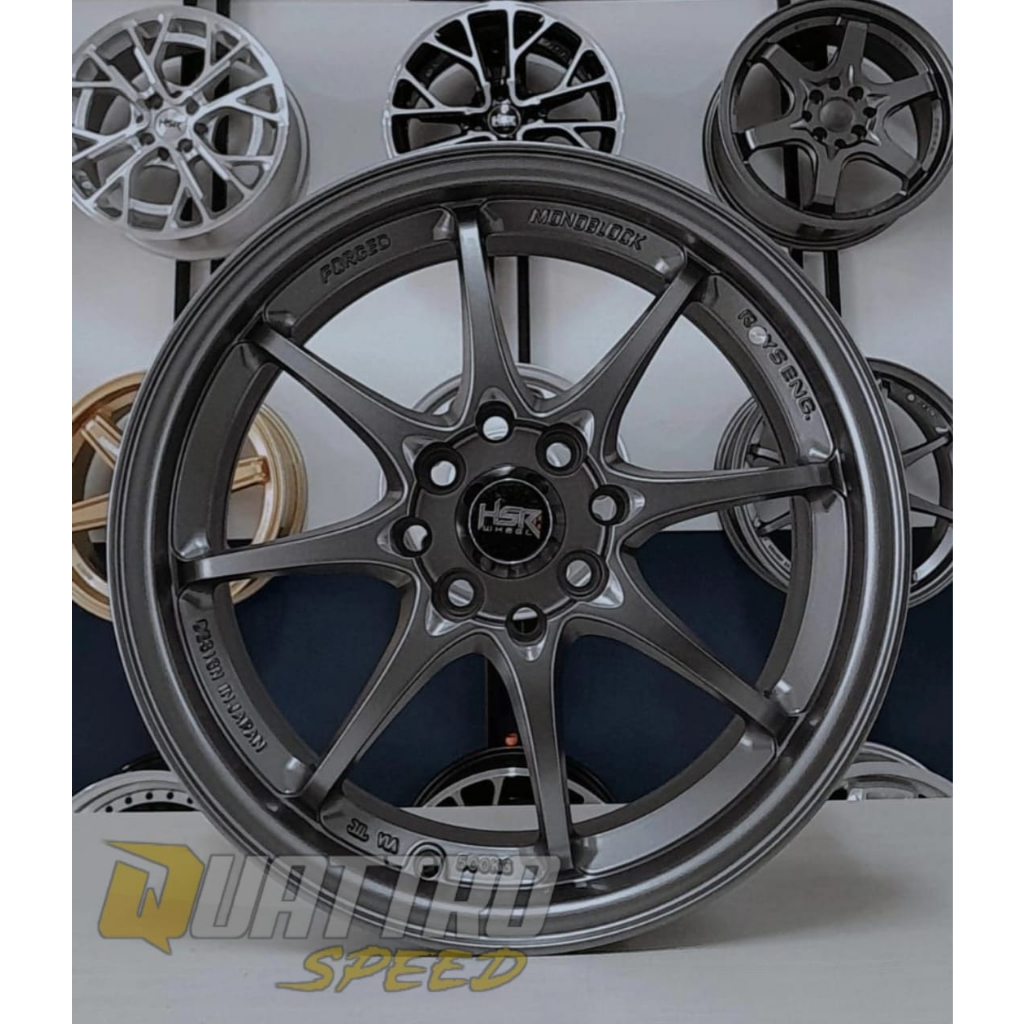 velg mobil hsr hiroshima ring 16 untuk jazz brio agya ayla dll