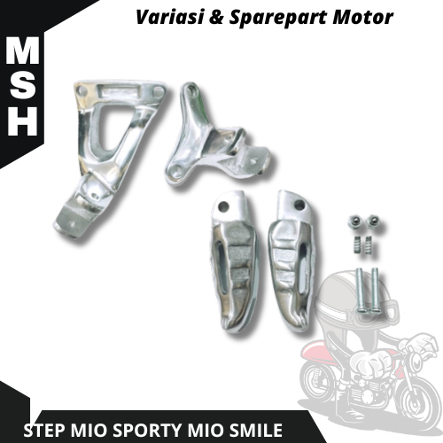 Step Mio Sporty Step Mio Smile Footstep Mio Sporty Footstep Mio Smile Satu Paket Varian Warna Silver