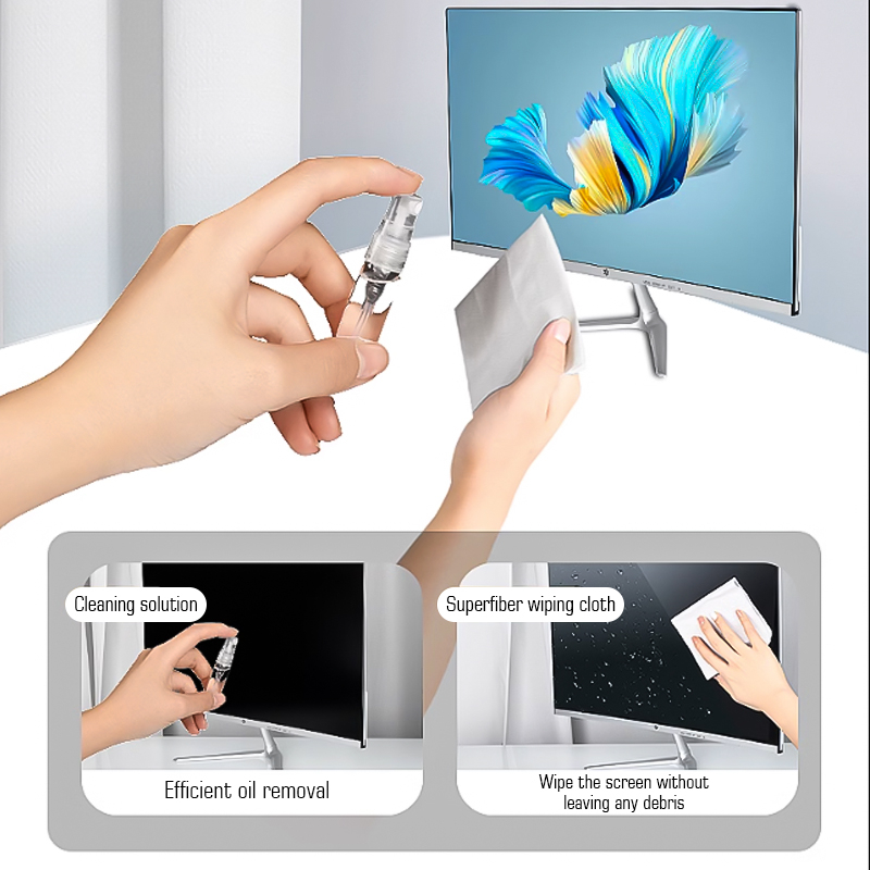 Jovitech 7 in 1 Alat Pembersih Multifungsi Sikat Pembersih Keyboard Komputer Pembersih Layar Ponsel Pena Pembersih Headphone - CT01-7