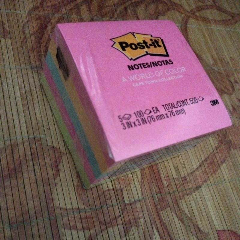 

READY STICKY NOTE/ POST IT 3M 654 WARNA