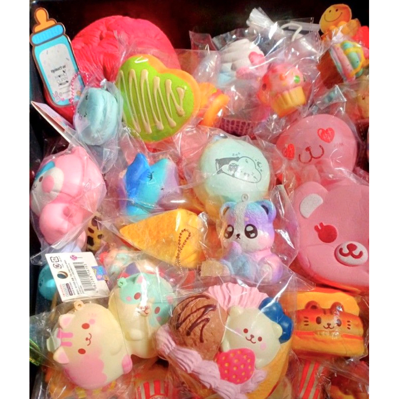 Squishy Preloved Sale (Punimaru, Cutie Creative, Yummiibear, Etc)