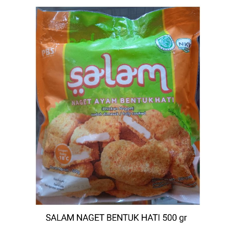 

Salam nugget ayam 500 gr