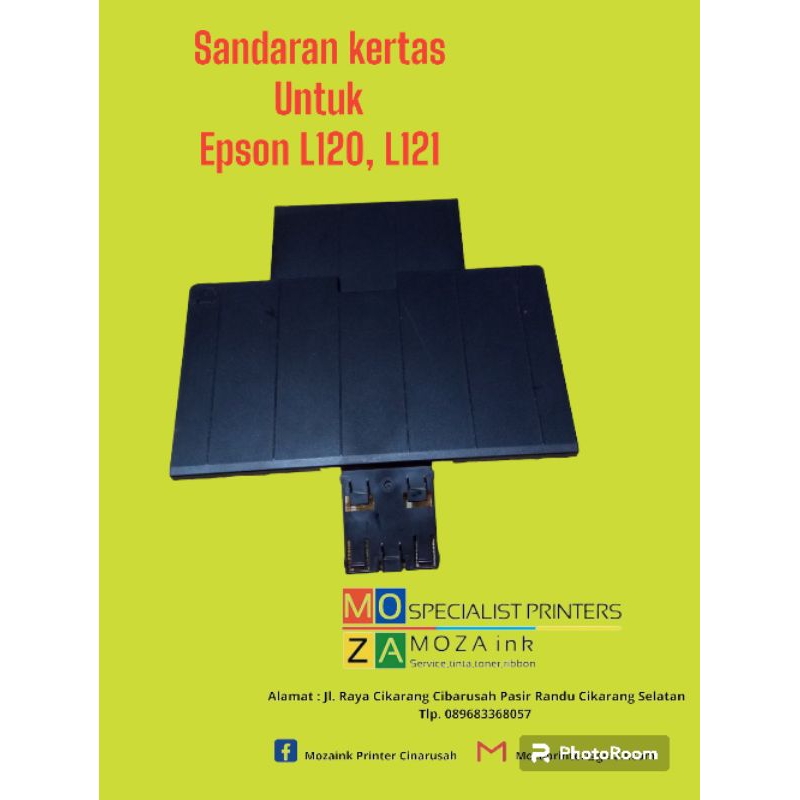 sandaran  kertas paper tray epson l120, L121