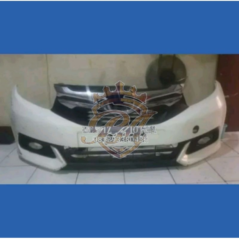 Bemper Bumper set depan dan Grill tipe S Honda Mobilio Facelift