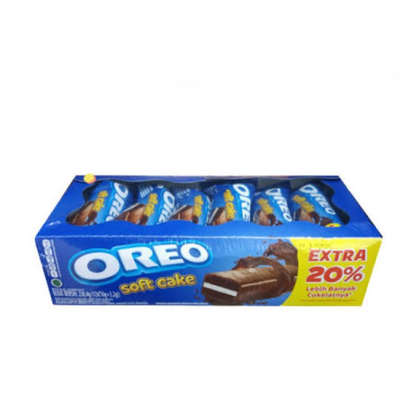 

Oreo Soft Cake Vanilla Bolu Oreo (Isi 12PCS)