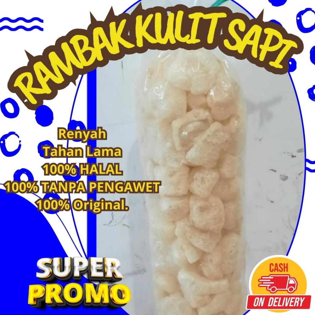 

Kerupuk Rambak Kulit Sapi Tebal Kualitas Super Kemasan 1000 gram gr / 1 kg Dadu Murah Grosir, KERUPUK KULIT SAPI ASLI / KRUPUK KULIT SAPI ASLI /RAMBAK KULIT SAPI ASLI / KILOAN / GURIH / 500 GRAM Murah Dijamin Halal