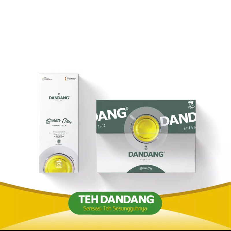 

BELI 1 GRATIS 1 Teh Dandang Green Tea - Teh Celup 50g [1 Box/ 25 Bungkus]