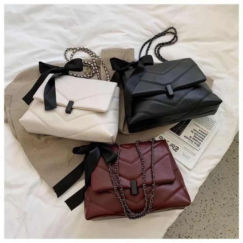 Tas Selempang Wanita Handbag Tas Import Tas Elagant Mewah Kekinian