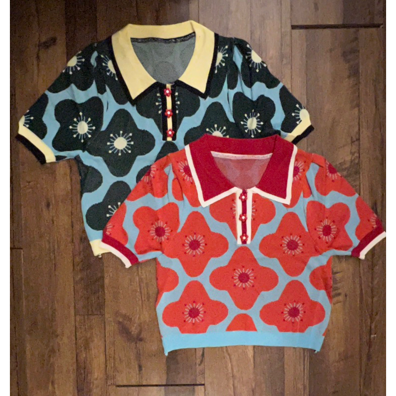 ROSIE FLOWER KNIT TOP