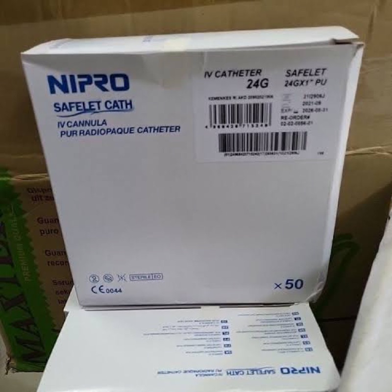 NIPRO IV CATHETER PLUS PORT PER BOX ISI 50.