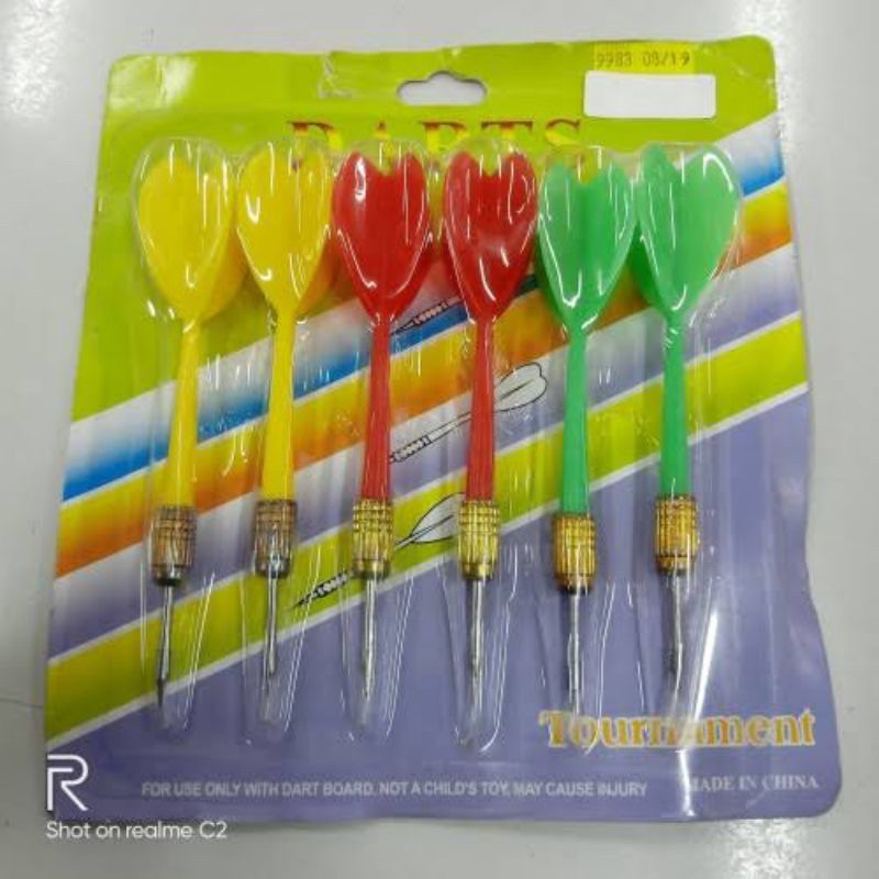ARROW DART PANAH DART JARUM DART ISI 6