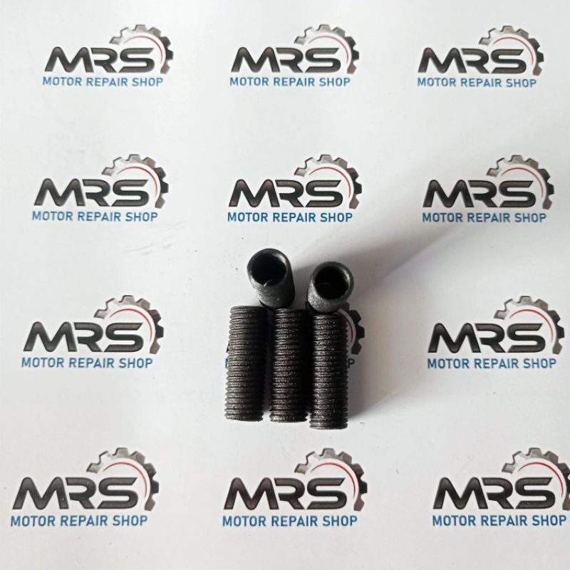 SOK DRAT M 8 X 10 HITAM DRAT DALAM BAUT 12 DRAT LUAR BAUT 14