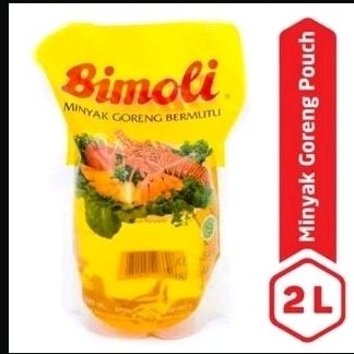 

2 liter minyak goreng bimoli