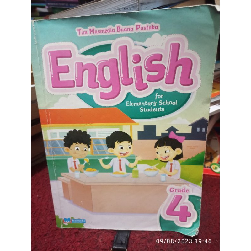 buku English kelas 4 SD masmedia