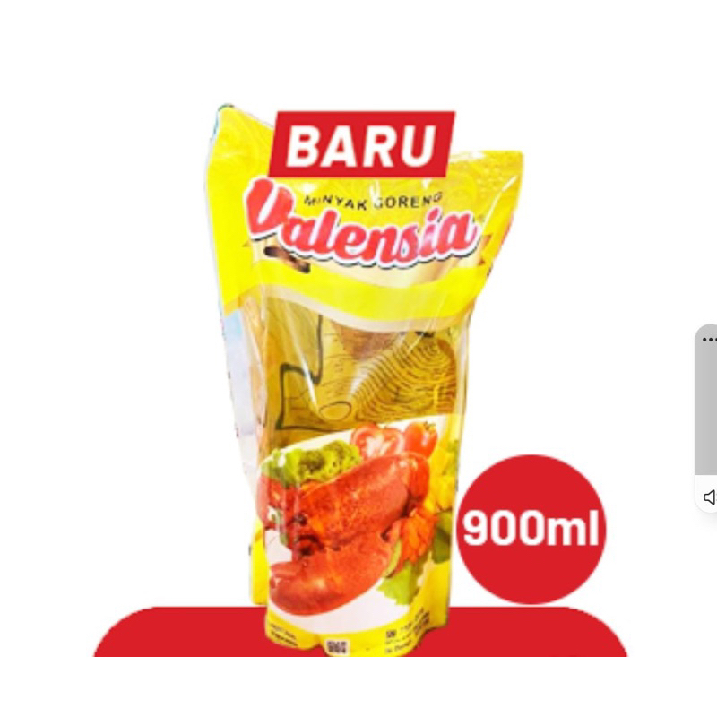 Minyak Goreng Valensia 900ml