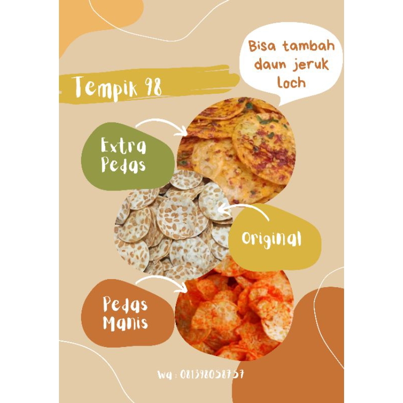 

Keripik Tempe ( Tempik 89 )