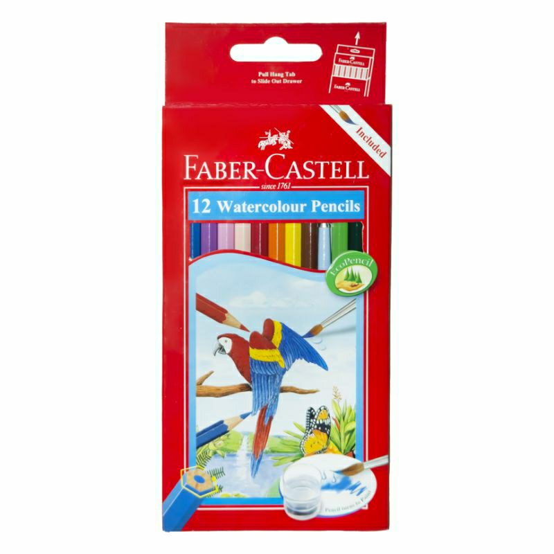 

Pensil Warna Faber Castell isi 12 FREE Kuas