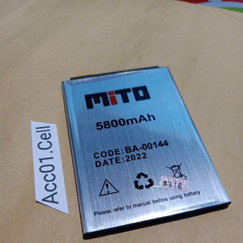 Baterai Battrey HP Mito A36 W1 2019 BA-00144 Battrey Hp Mito