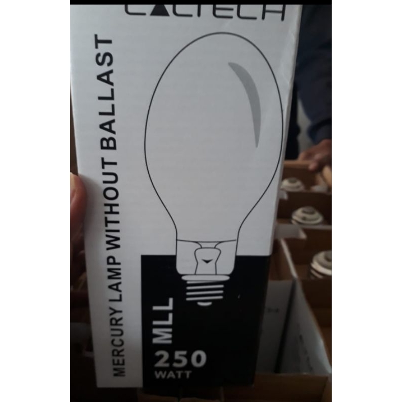 Lampu Mercury 250W Caltech ML 250 W Watt Lampu Jalan Pengganti Philips