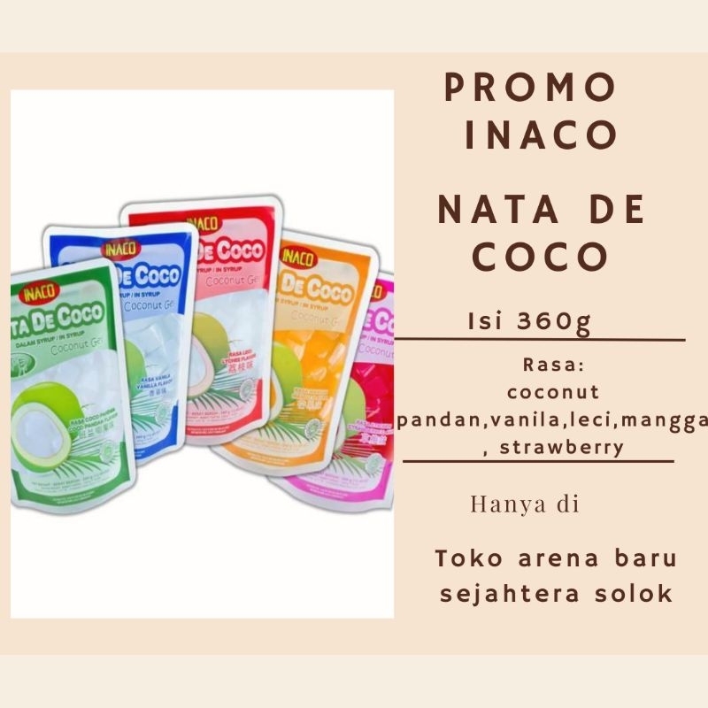 

INACO NATA DE COCO 360 G