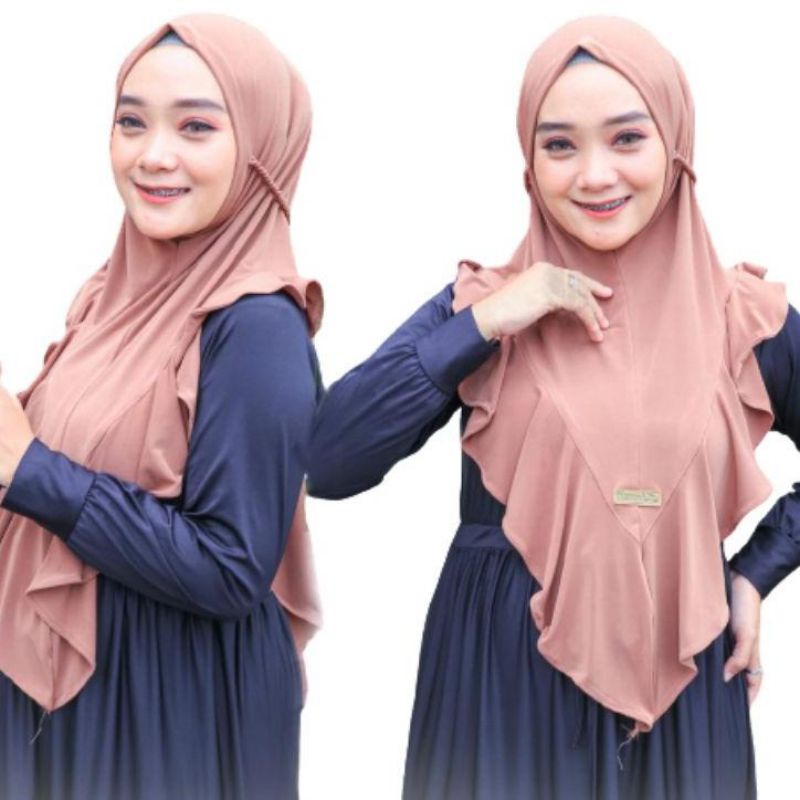 HIJAB ROFEL TALI KEPANG / BERGO ROPEL TALI  KEPANG