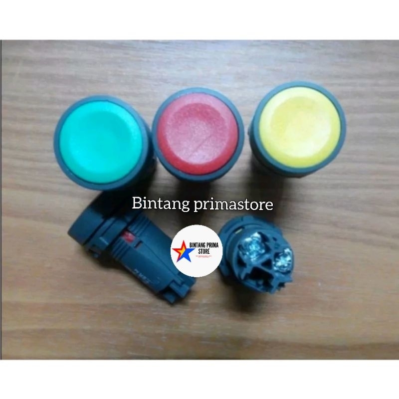 Push Button 22mm Fort