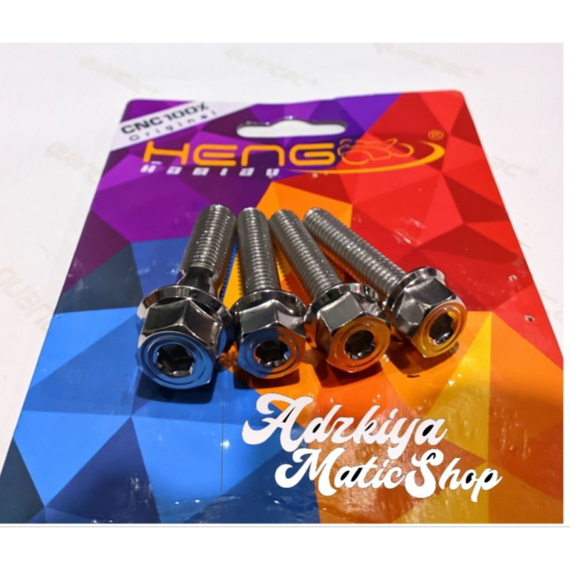 Baut Stainles Knalpot Mio Sporty/Smile, Soul, Fino Original Thailand