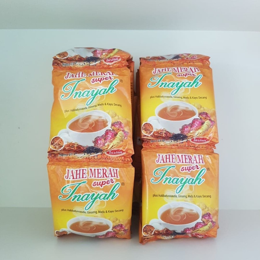 

Jahe Merah Inayah Sachet Harga Perenceng | Jahe Merah Super Inayah Renceng isi 12 sashet | jahe merah inayah | jahe inayah