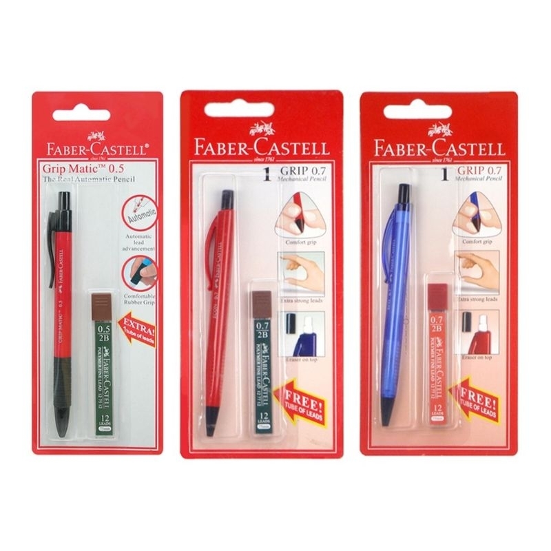 

Pencil Mechanic/Mekanik/Pensil isi/FABER-CASTELL GRIB 0.7 (135101)