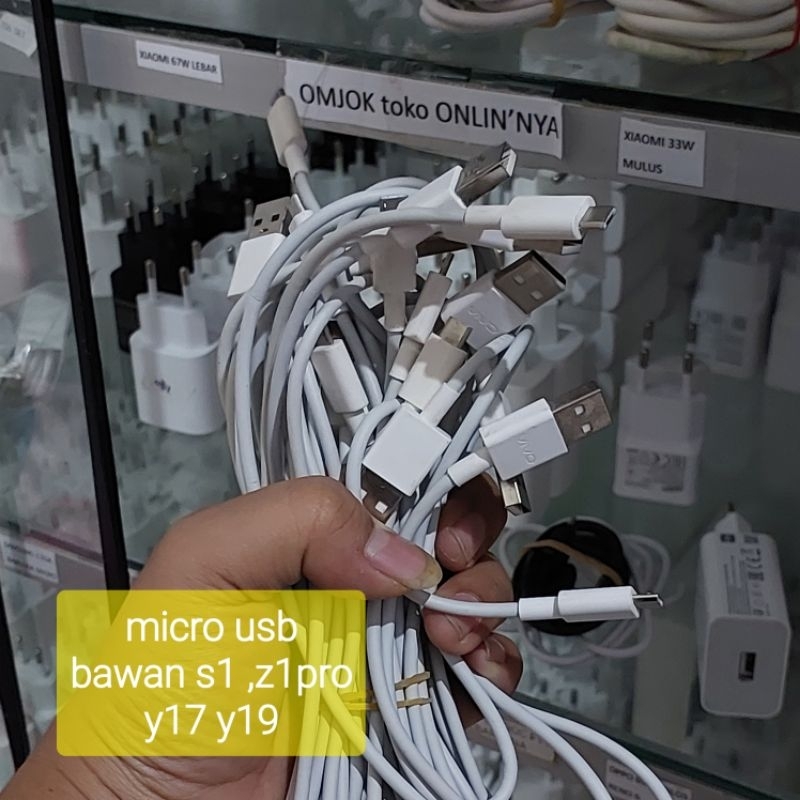 Kabel Data Vivo V15pro V11 z1 S1 y17 y19 dll 18w fast dual engine  bekas Copotan