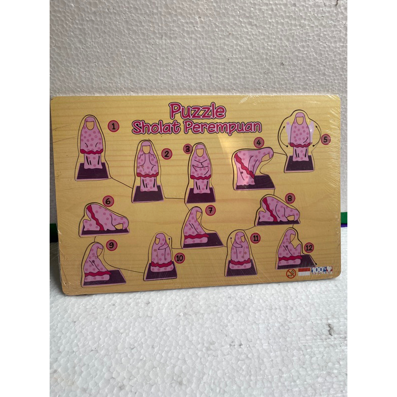 Puzzle Sholat wanita
