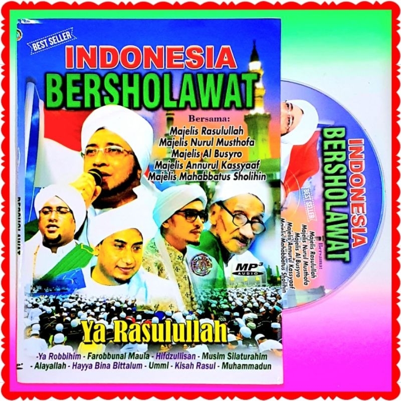 KASET CD MP3 INDONESIA BERSHOLAWAT BERSAMA MAJELIS RASULULLAH-LAGU SHOLAWAT TERBARU MP3 -LAGU SHOLAW