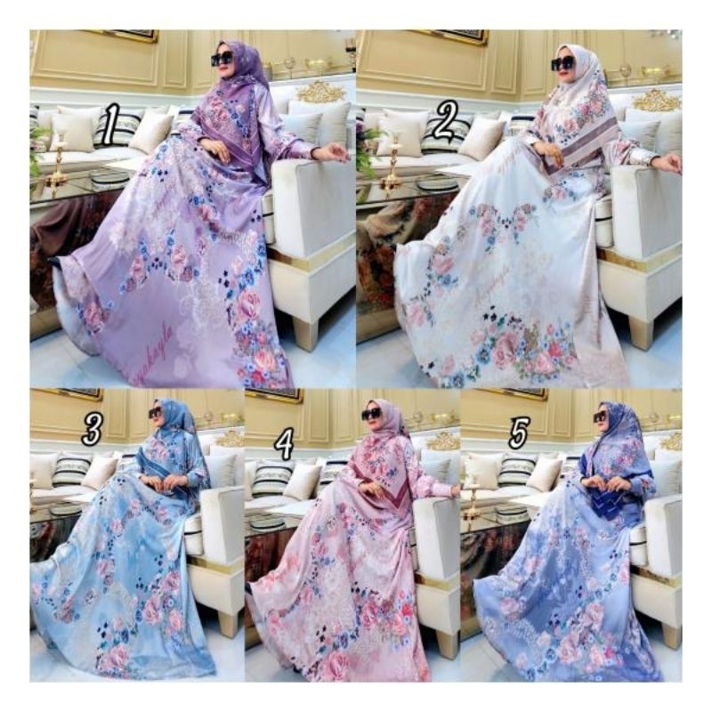 GAMIS KAMELA SET BY ARSYAKAYLA