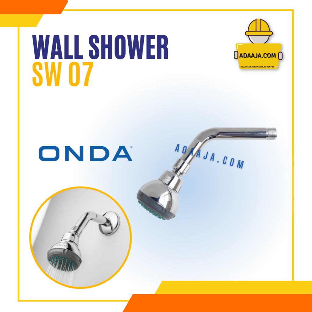 Wall Shower Dinding Onda SW 07 Rain Shower