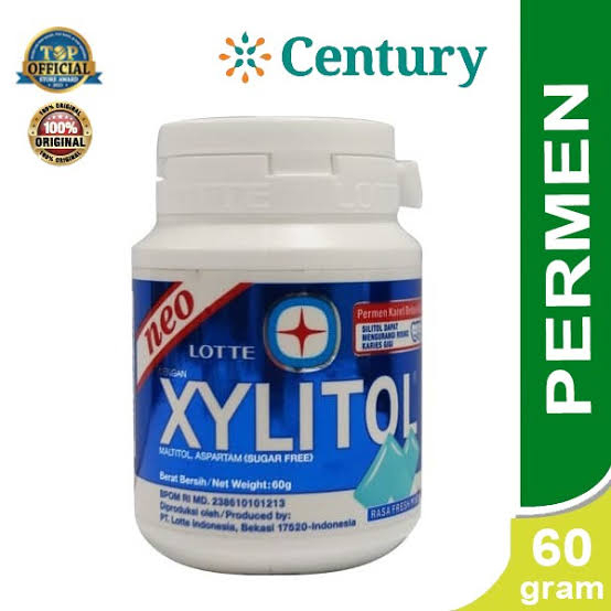 

Lotte Xylitol Fresh Mint 58gr / Permen Karet / Pelega Tenggorokan / Candy / Bau Mulut