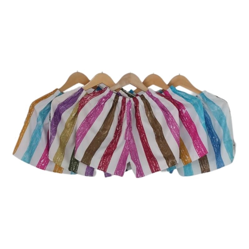 Hot Pants Wanita Rayon JUMBO (Max BB.100 kg). Celana Santai Dan Nyaman