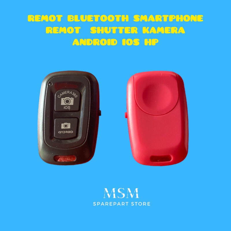 REMOT BLUETOOTH SMARTPHONE REMOT  SHUTTER KAMERA ANDROID IOS HP