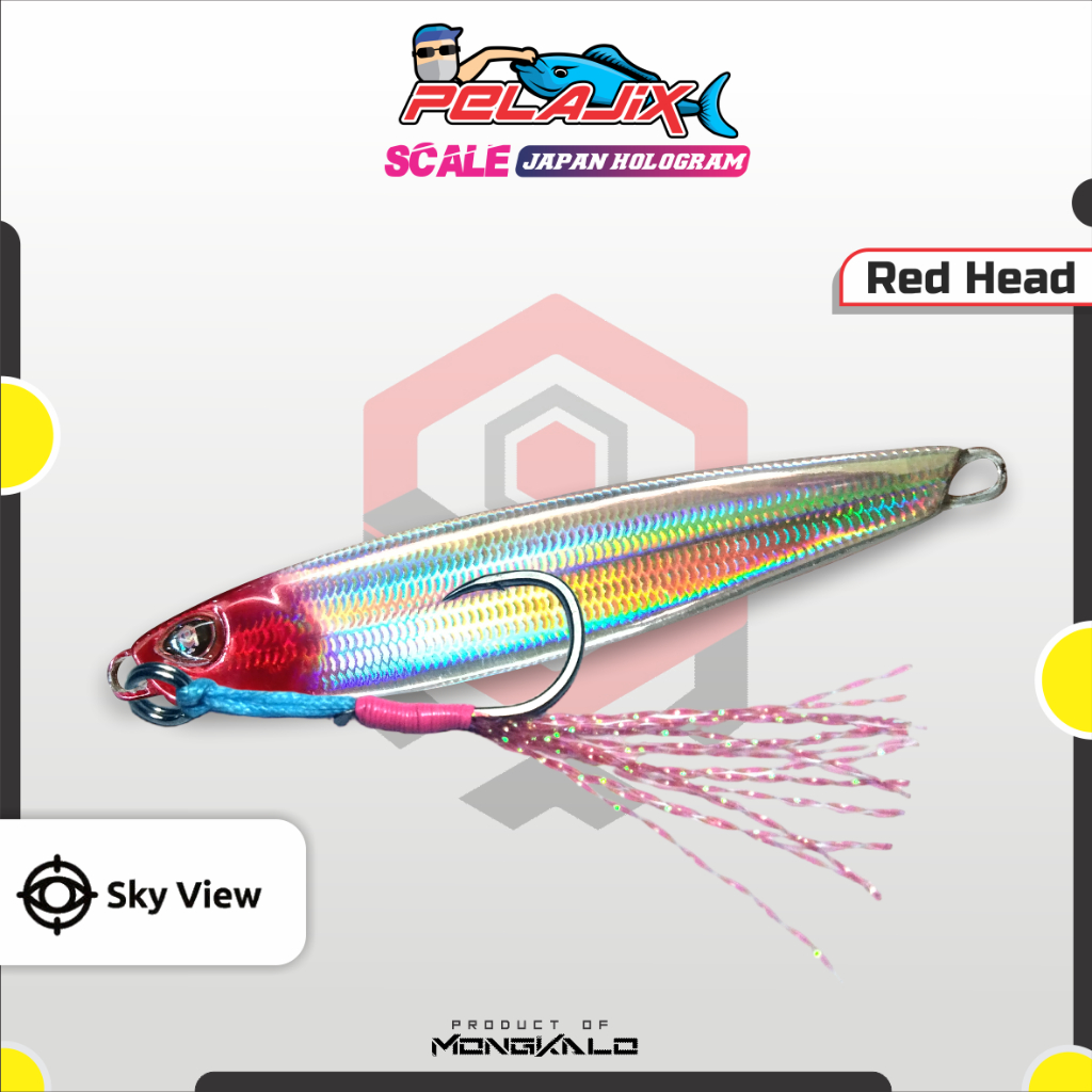 Mongkalo Pelajix Sisik-Kecil noGID noMotif Candy 40 Red-Head