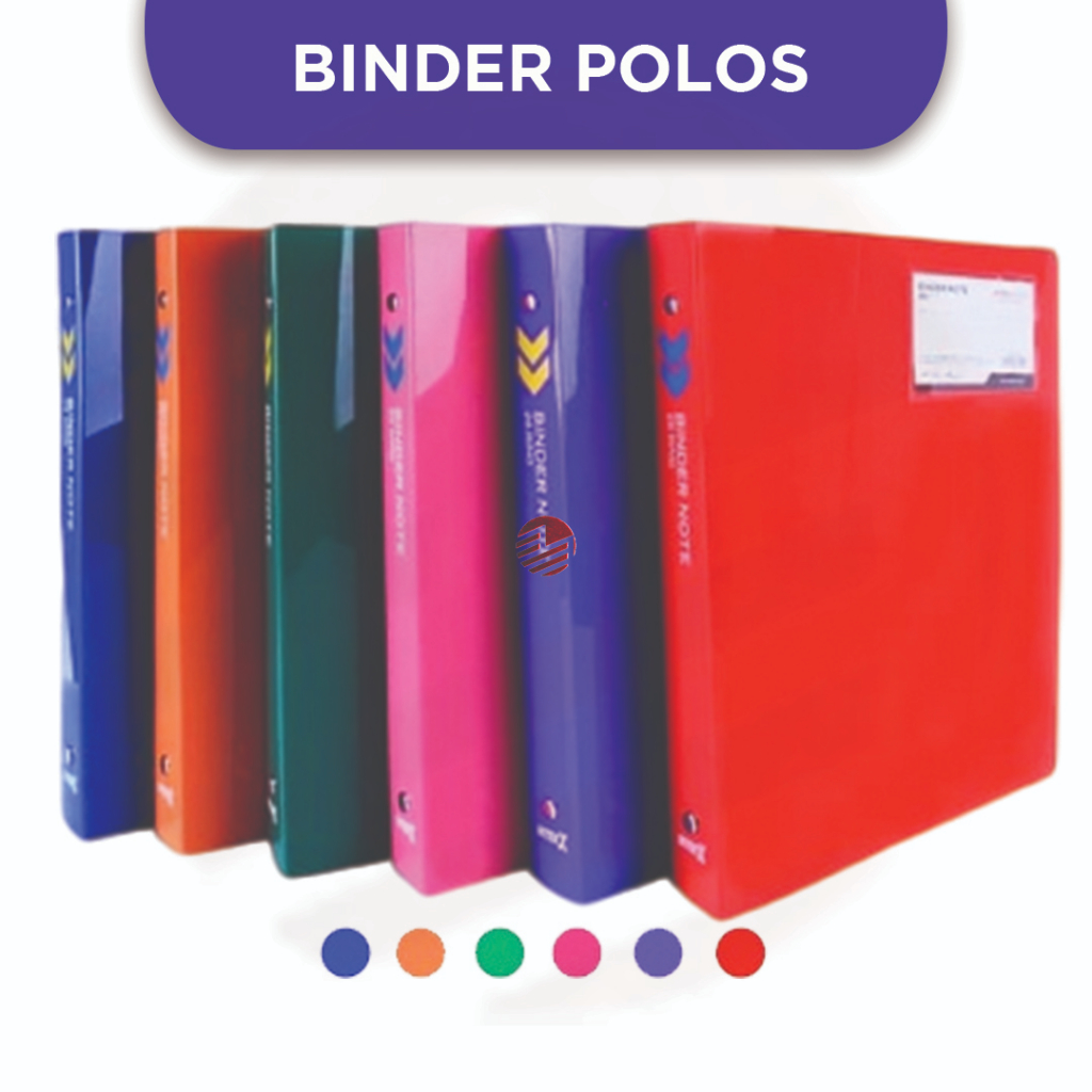 

Binder A5 / B5 Warna Polos InterX