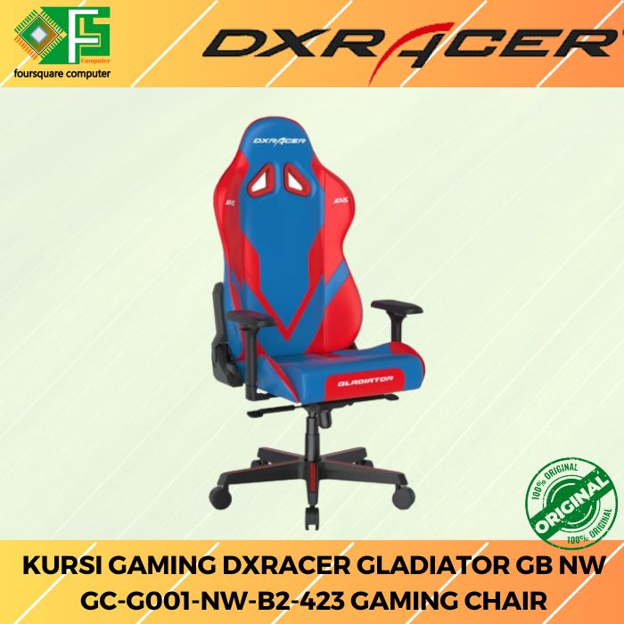 Kursi Gaminng DXracer Gladiator GB BR GC-G001-BR-B2-423 Gaming Chair