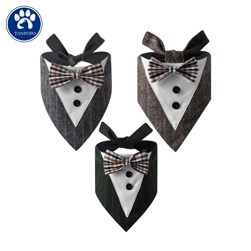 Tuxedo Anjing Kucing Besar- Tuxedo Bandana (Big)