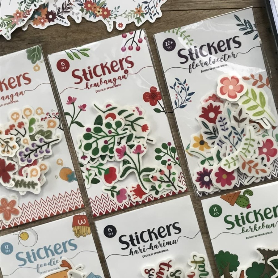 

ROSIKARNION Sticker Pack / Stiker Set