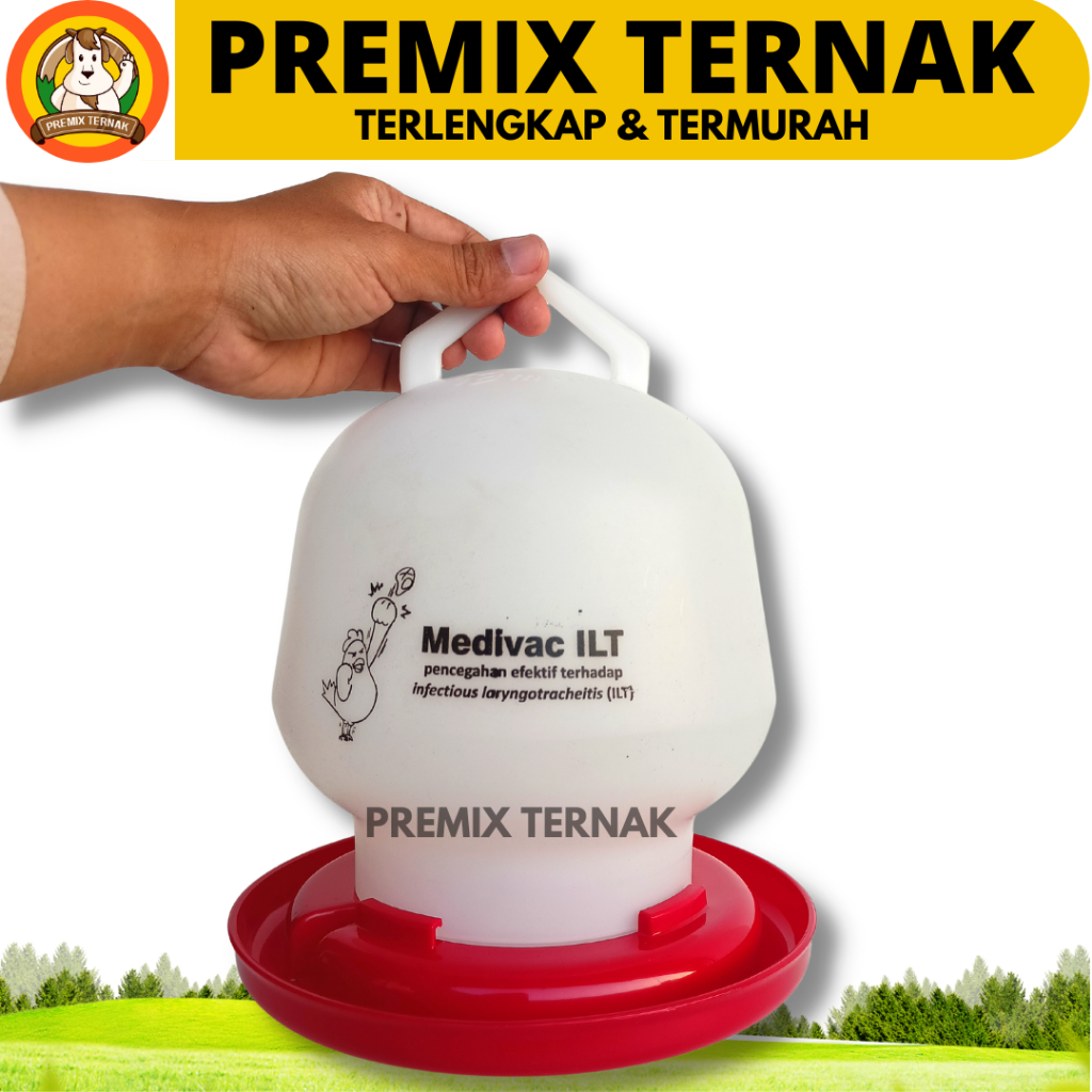 TEMPAT MINUM AYAM 2 LITER - Alat Minum Ayam MEDION