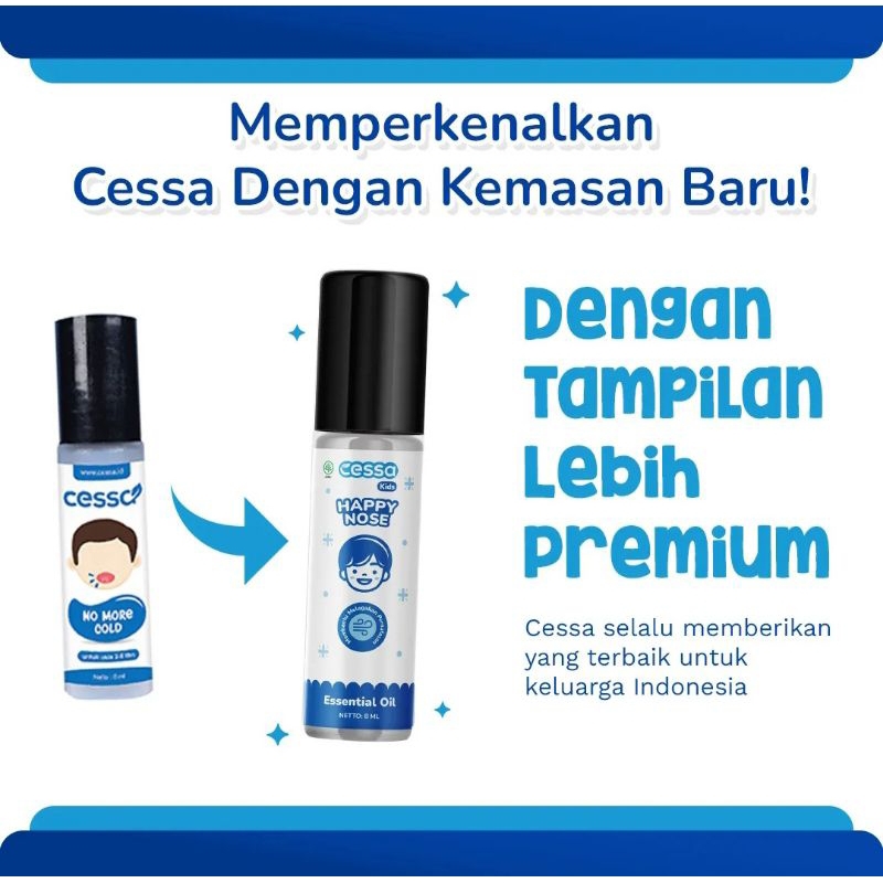 Cessa kids Happy Nose pereda batuk &amp; pilex pada Anak2