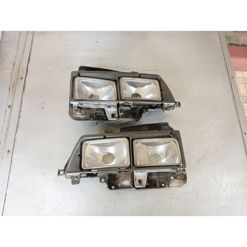 Headlamp lampu depan Isuzu ELF NKR 58-66 2008 mata dua original copotan sepasang