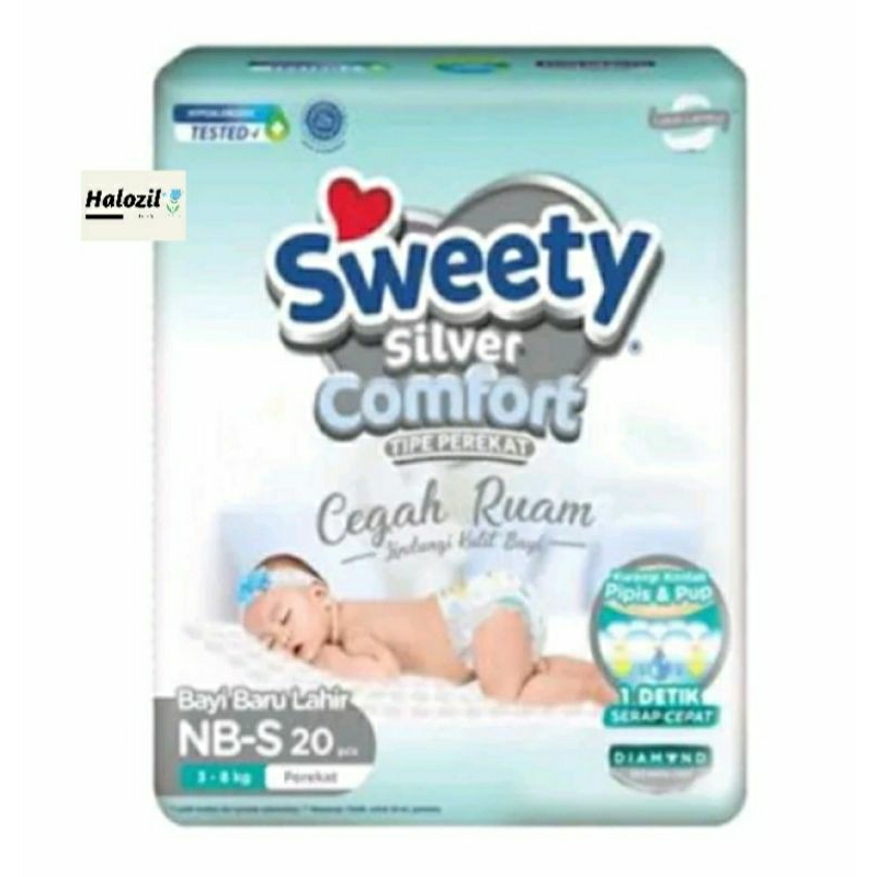 Sweety Silver Comfort / Sweety Silver Comfort NB-S 20pcs / Sweety NB / Sweety New Born
